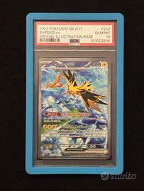 Zapdos EX - MEW 202 - PSA 10
