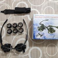 Occhiali binoculari da orologiaio/orafo