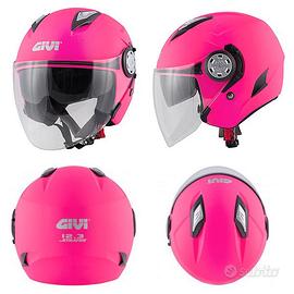 Subito - Freontime - CASCO JET MOTO GIVI 12.3 ROSA OPACO DOPPIA VISIERA -  Accessori Moto In vendita a Monza e della Brianza