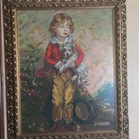 Quadri ricamati a mano