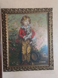 Quadri ricamati a mano