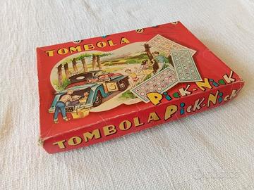Tombola Pick-Nick anni '60 vintage