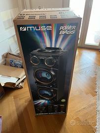 MUSE m1988dj Party box bluetooth speaker NUOVA