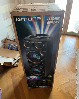 MUSE m1988dj Party box bluetooth speaker NUOVA