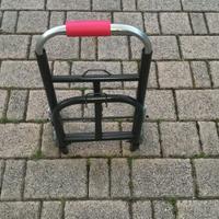 carrello pieghevole per scale a 3 ruote