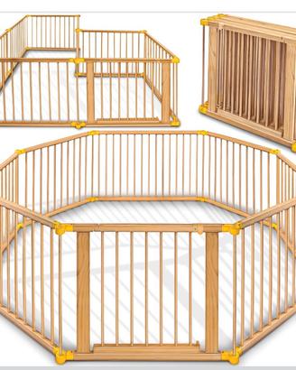 Box e recinto per bambini barriera regolabile