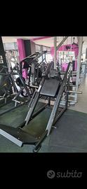 Hack squat cybex