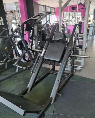 Hack squat cybex