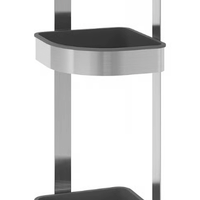 Brogrund ikea - Scaffale angolare pensile, inox