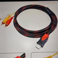 CAVO DA HDMI A RCA MT 1,5