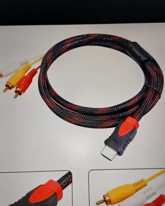 CAVO DA HDMI A RCA MT 1,5
