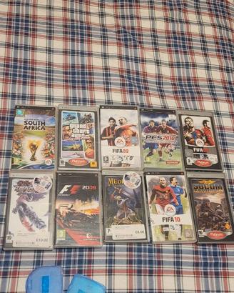 Psp portatile con giochi