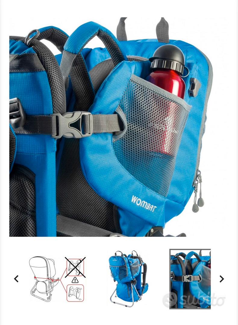 Zaino Porta bambino Ferrino Wombat con Sun Cover Tutto per i