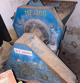 Mulino farina a trattore