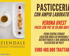 Pasticceria con laboratorio location invidiabile