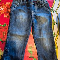 2 jeans 6/9 mesi