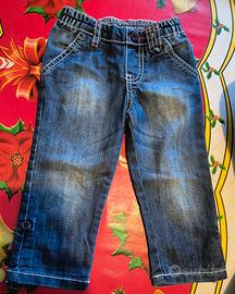 2 jeans 6/9 mesi