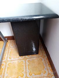Tavolino in granito massiccio smontabile