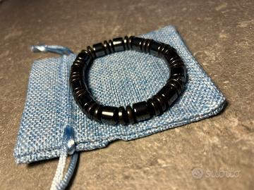 Bracciale in ematite nera
