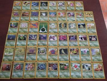Lotto carte pokemon rare