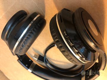 Cuffie bluetooth con radio fm