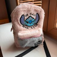 Zainetto peloso stitch zara