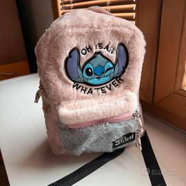 Zainetto peloso stitch zara