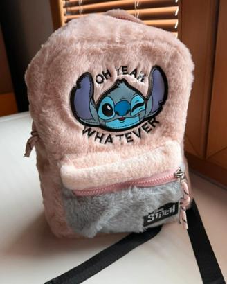 Zainetto peloso stitch zara