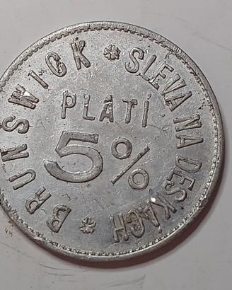 Brunswick sleva na deskach, 5% plati, gettone
