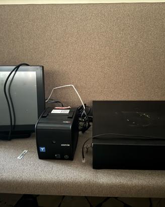 Sistema cassa completo Touch FEC + Custom KUBE IIx