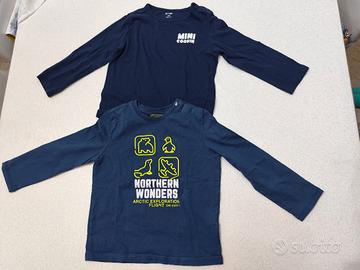 set magliette bambino cot