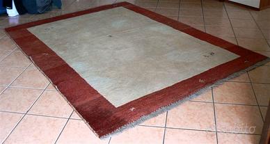 Gabbeh Persiano Annodato a Mano cm.237x175