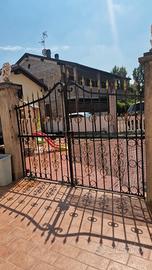 Cancello in ferro battuto