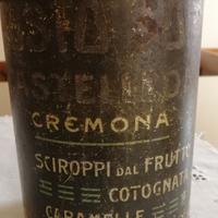 barattolo latta vintage Sorini