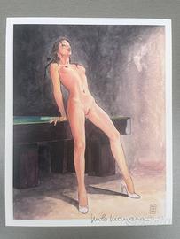 Manara AUTOGRAFO -  Claudia Biliardo Grande