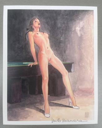 Manara AUTOGRAFO -  Claudia Biliardo Grande