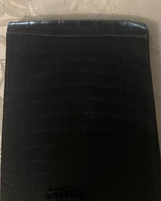 Portafoglio vero coccodrillo vintage