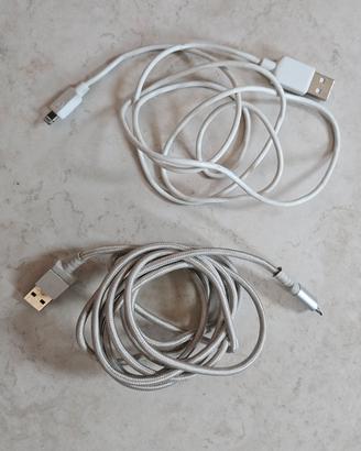 2 cavi per Iphone USB a Lightning