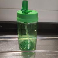 borraccia Svezzamento  verde con beccuccio 300ml