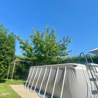 Piscina + pompa Intex Frame Prisma 400x200x122