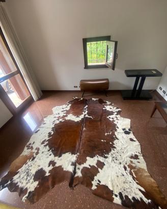 tappeto vacca non sintetico