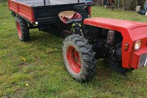 motoagricola PGS con motore lobardini  servosterzo