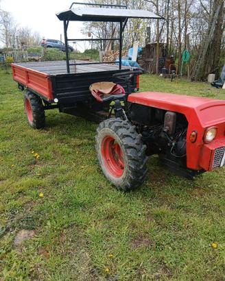 motoagricola PGS con motore lobardini  servosterzo