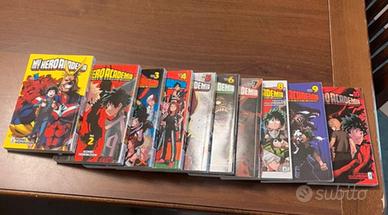 10 volumi di my hero academia