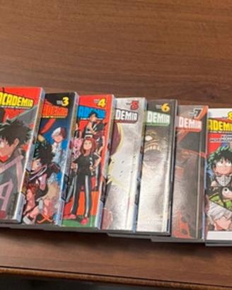 10 volumi di my hero academia