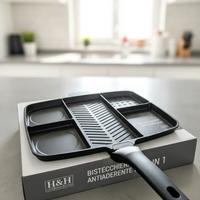 Bistecchiera H&H Cooking Style 5 in 1 Antiaderente