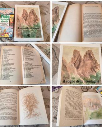 Lotto 2 libri Fiabe Dolomiti e Trentino