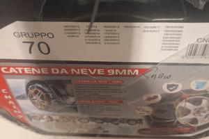 Catene da neve 9mm - GRUPPO 70 - NUOVE IMBALLATE