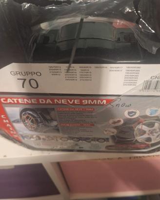 Catene da neve 9mm - GRUPPO 70 - NUOVE IMBALLATE