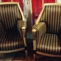 Coppia di poltrone stile 800 nuove